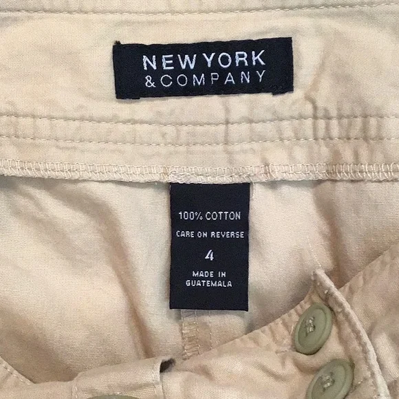 New York & Co. 🌴 khaki skort - Picture 3 of 8